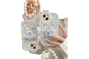 Kawaii iPhone 12 Case - Foldable Finger Grip, Wristband