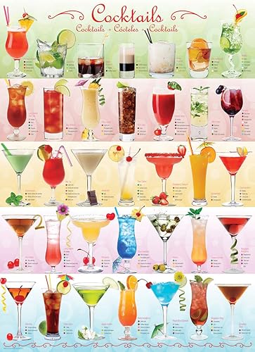 Miniatura 2 de EuroGraphics Cocktails Puzzle 1000 piezas 6000-0588