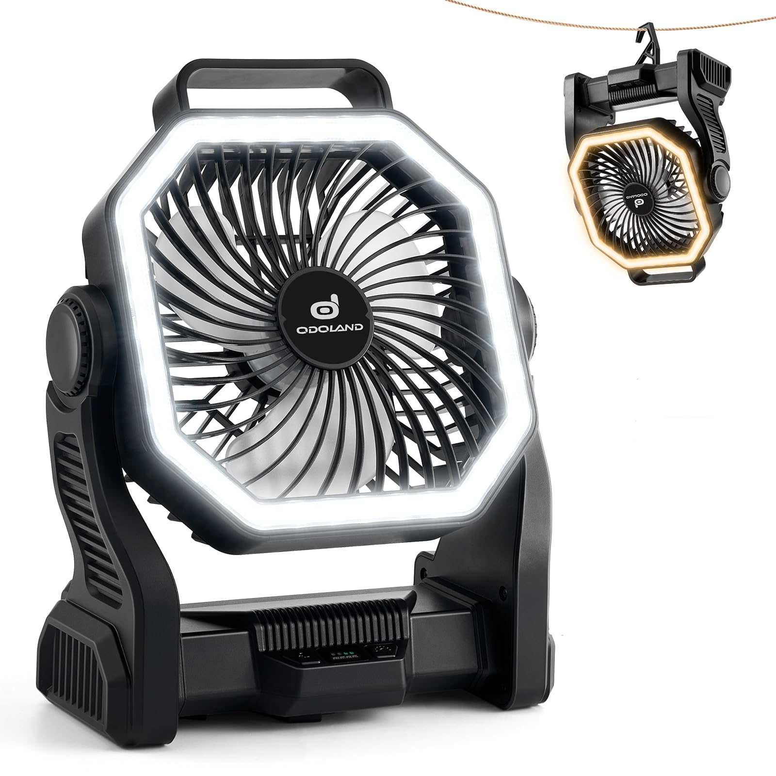 Odoland Portable Rechargeable Fan