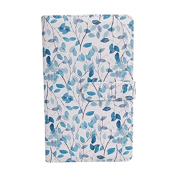 LEONULIY 96 Pockets Photo Album for Fujifilm Instax Mini 70 7s 8 9 11 25 50s 90, NONS SL42, 2x3 Inch Card and Picture. (Tree leaves)