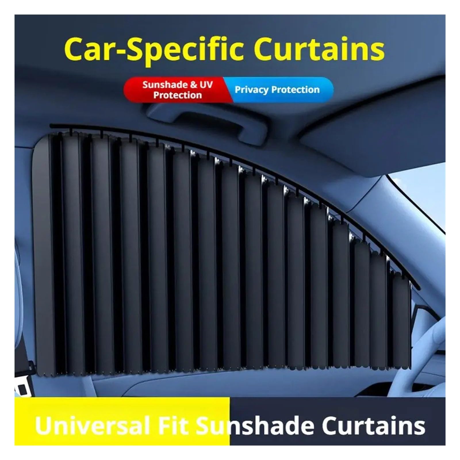 Parasol Coche Parabrisas Delantero Parasol para Ventana Lateral De Coche 2/4 Piezas Reflectante