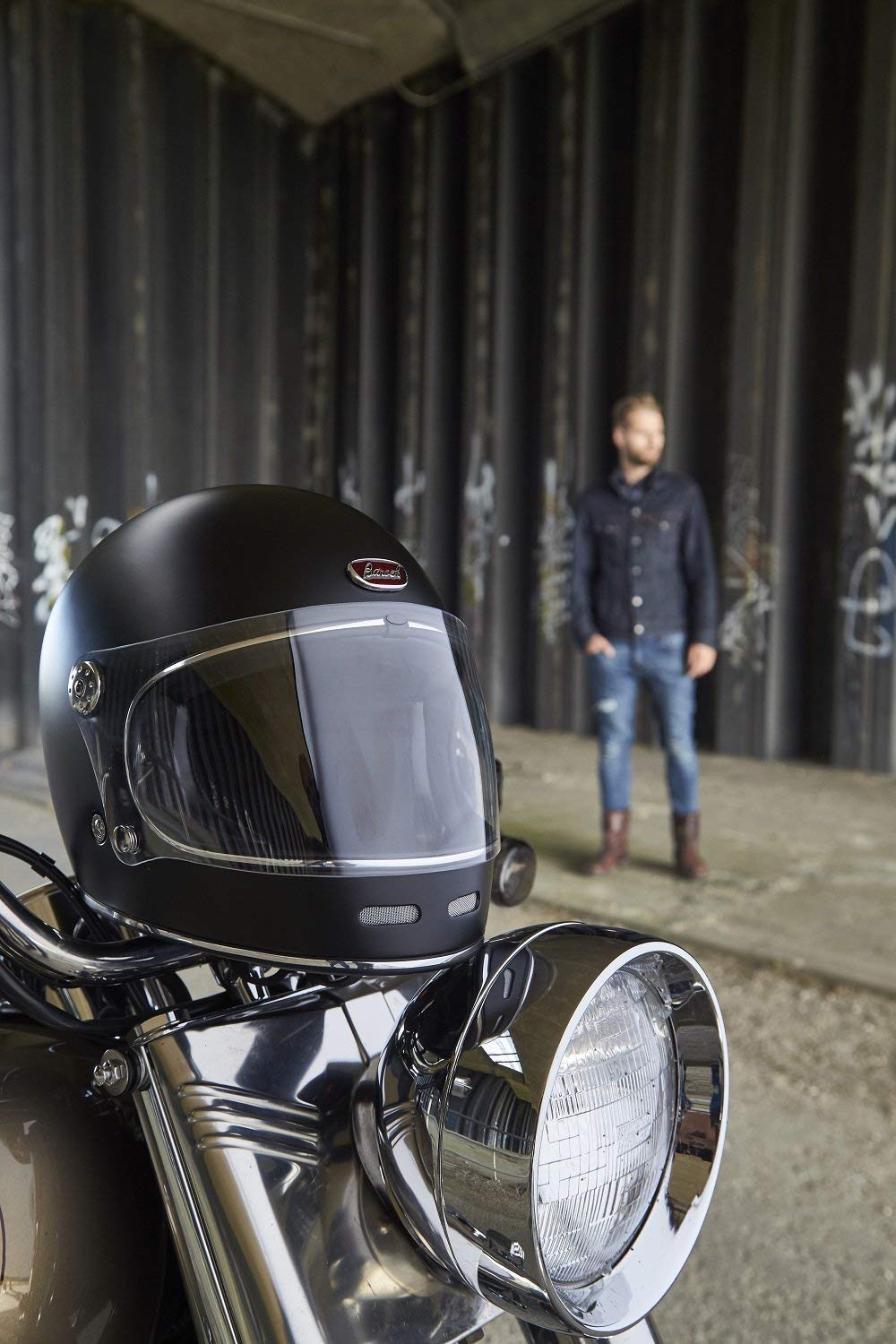 Barock Retro B510 full-face motorcycle 