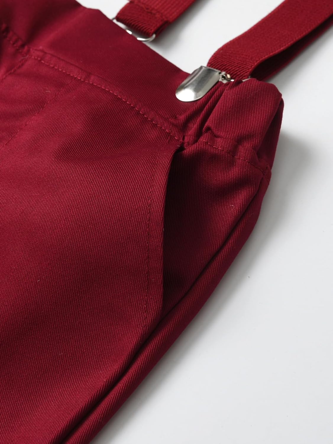 Boarnseorl Baby Boys Pants Sets,Toddler Gentleman Outfits, Infant Long Sleeve Shirt + Pants + Bow Tie + Suspenders - Image 5