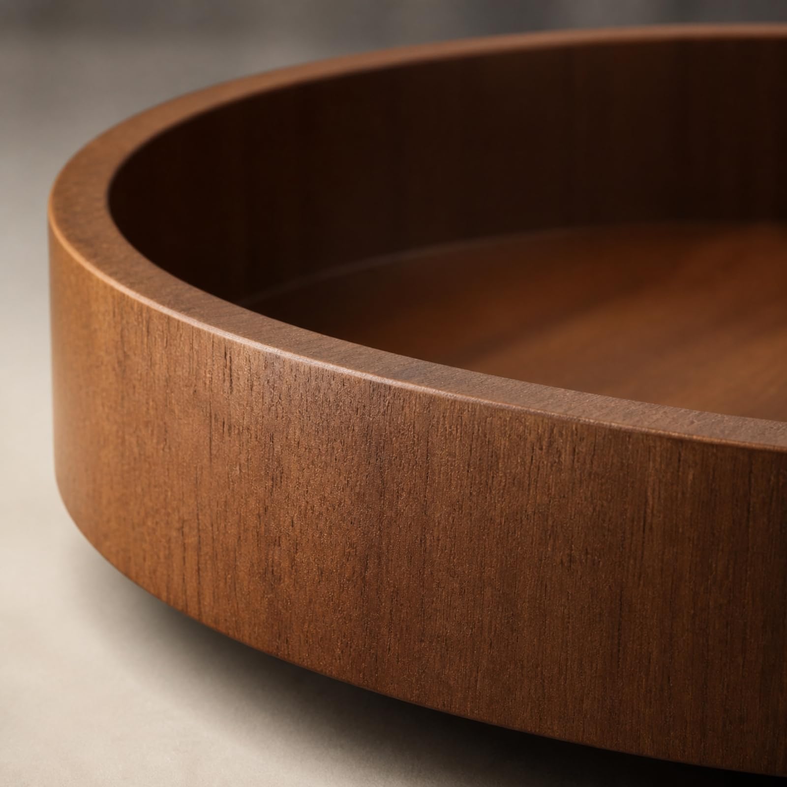 Vassoio Portaoggetti in Legno, 30 Cm