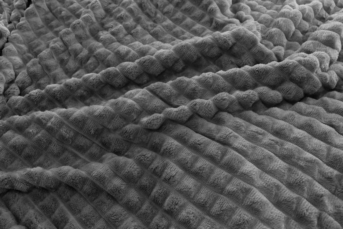Couverture Douillette FEBE 160x200 Cm - Beige Réversible