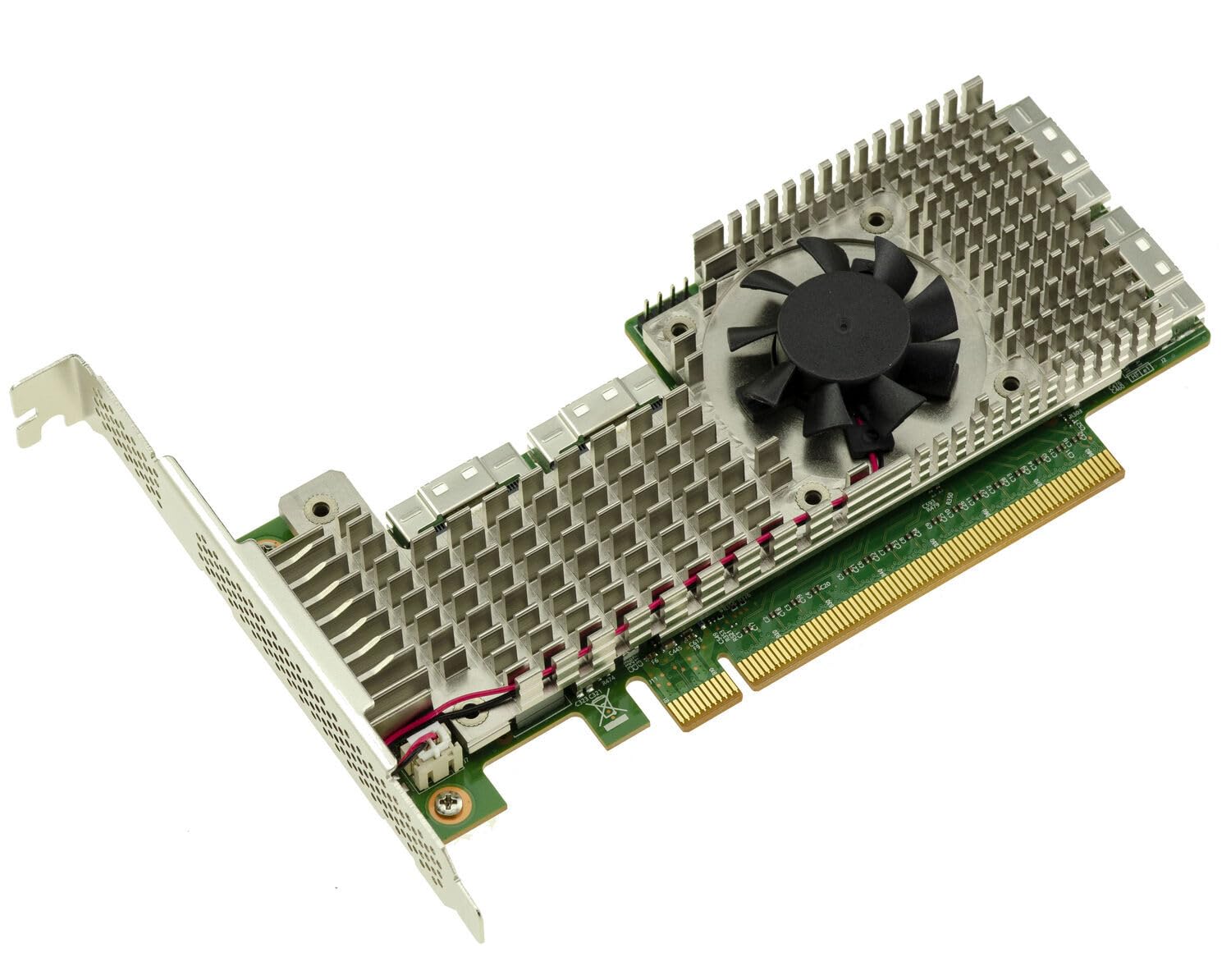 KALEA-INFORMATIQUE Switch PCIe Gen4 PEX88048 4 Ports SFF-8654 | Switch PCIe Broadcom PEX88048 pour GPU et stockage NVMe