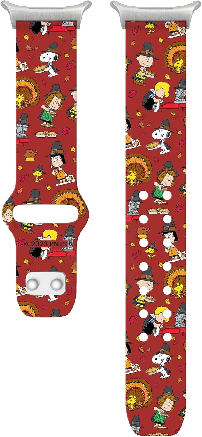 Peanuts Thanksgiving HD Watch Band Compatible with Samsung Galaxy Watch Ultra 47mm