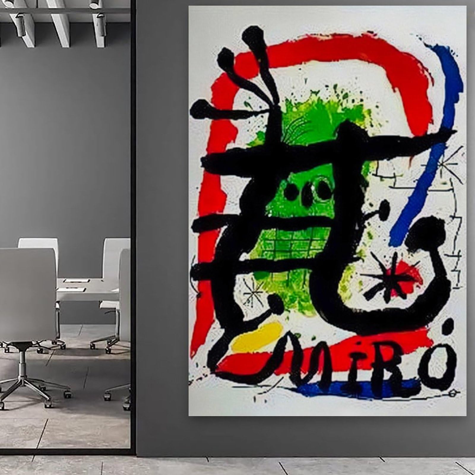 Amazon.co.jp: Joan Miro ジョアン・ミロ(リトグラフの作品)シュル