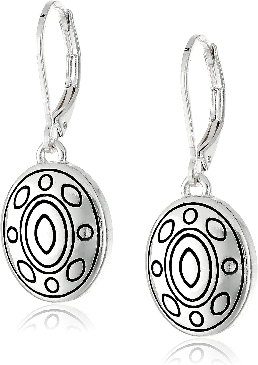 Handmade Bohemian Dangle Leverback Earrings For Women Lightweight Designer Dangling Boho 925 Silver Plated Earrings Sterling Gift For Her