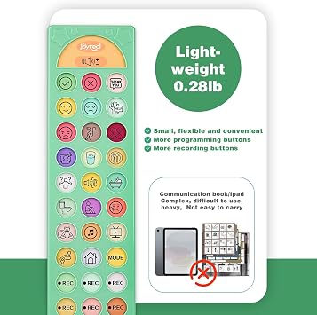 AAC Device for Autism, Joyreal Non Verbal Communication Tools for Speech Therapy