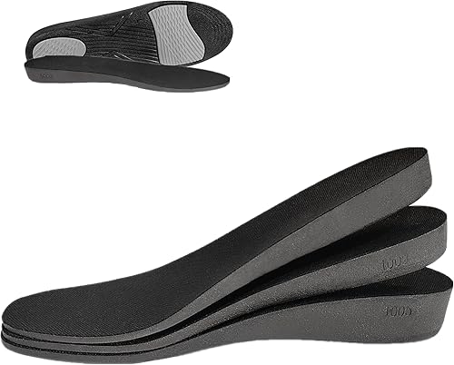 Miniatura 1 de Plantillas de aumento de altura, plantillas de zapatos de ascensor para zapatos demasiado grandes, 0.7 in0.9 in1.4 in inserciones de tacón de altura