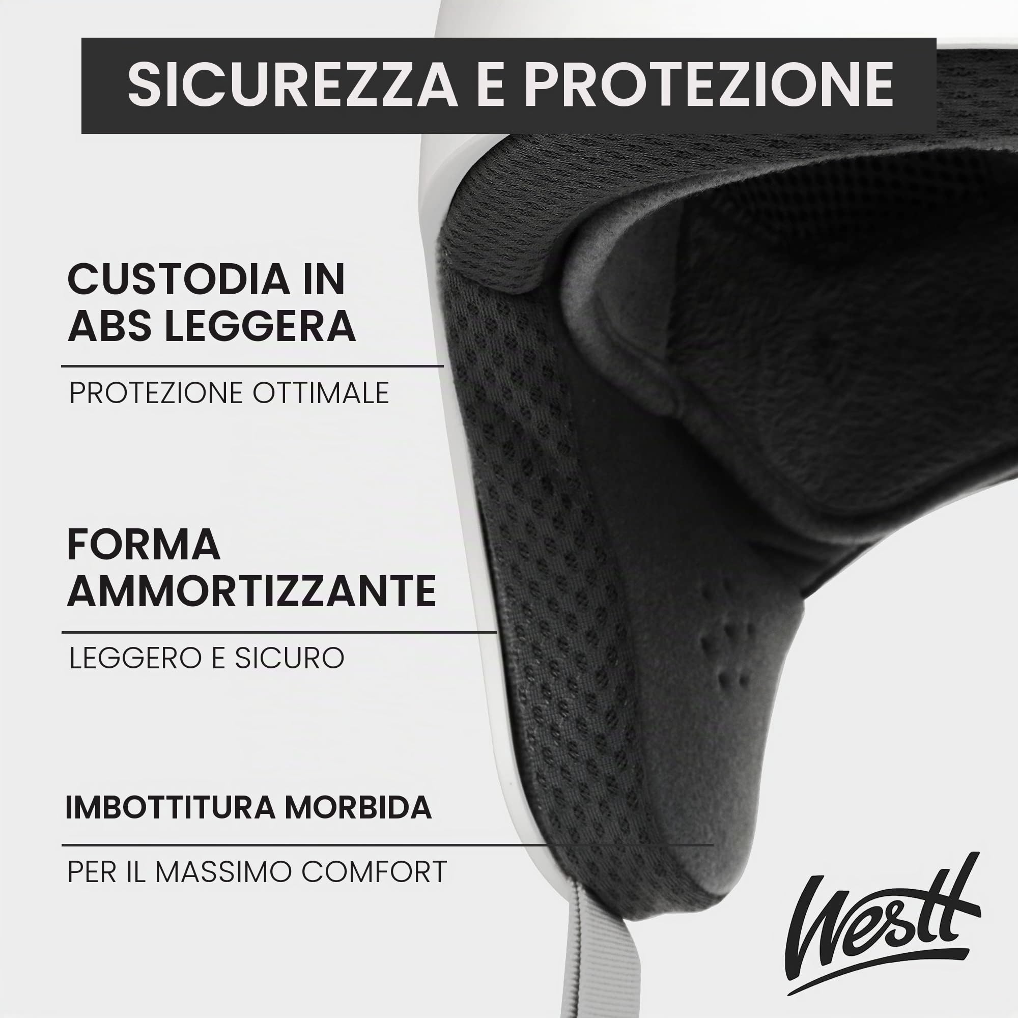 Westt Casco sci unisex uomo e donna, casco snowboard freeride e sci alpinismo, leggero, traspirante e ventilato, bianco, taglia unica 56-58 cm
