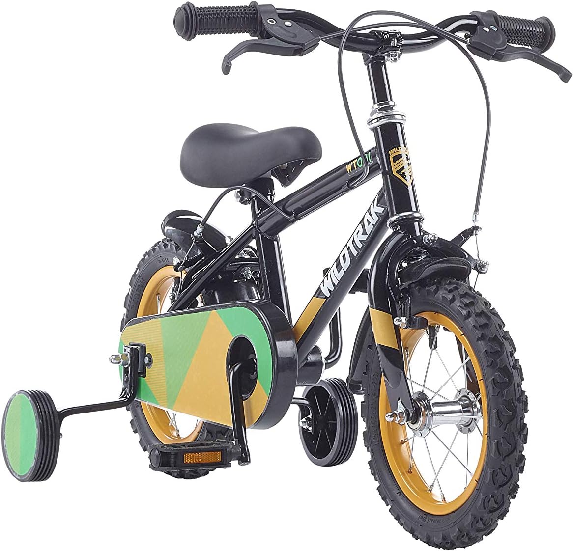 Wildtrak - 16 Inch Bike for Children 4-6 Years with Stabilisers - Pink, Black, 12 Inch Wheel - Image 4