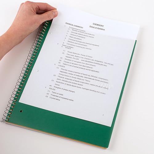 Miniatura 5 de Five Star Cuaderno de espiral + aplicación de estudio, paquete de 6, 1 materia, rayado universitario, 8-1/2 x 11 pulgadas, 100 hojas, combate el