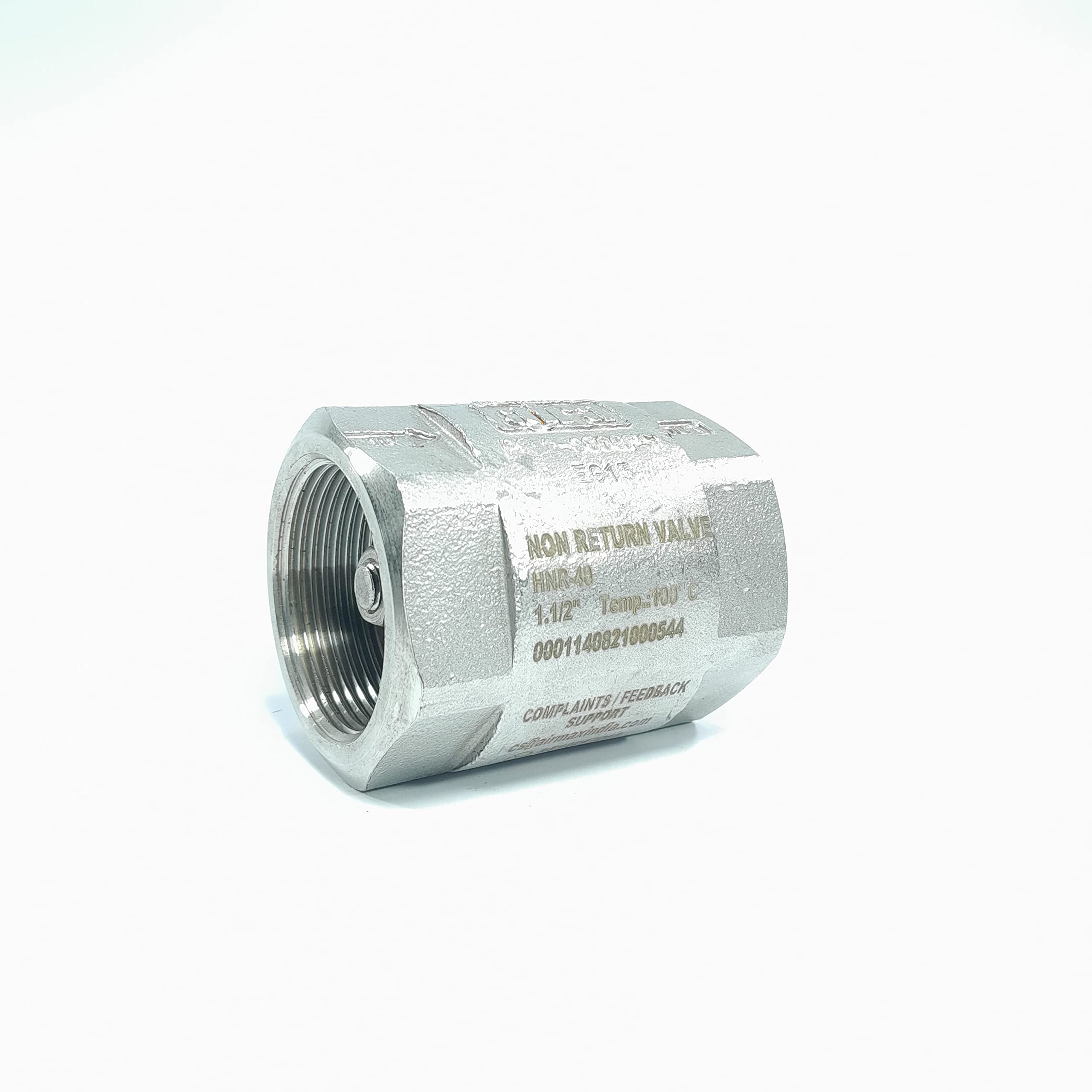 SS 304 NRV Non Return Valve screwed end 1/2" to 2" (25mm (1 Inch)) (B0C6KXCS9P) Amazon Price History, Amazon Price Tracker