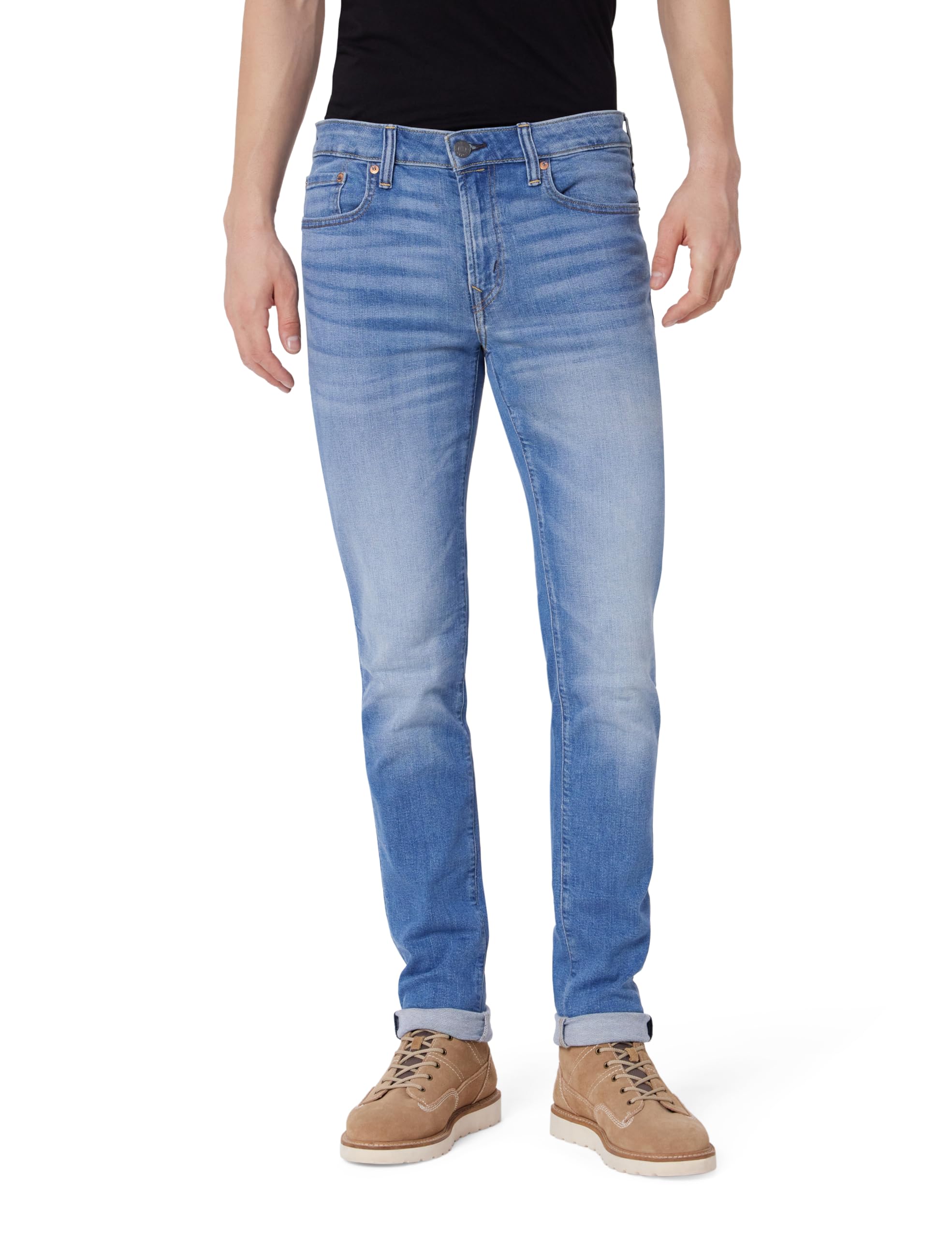 Men Blue Airflex+ Skinny Jean