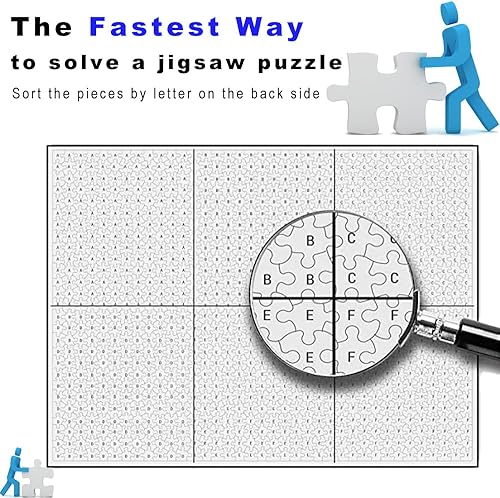 Miniatura 5 de Ingooood Rompecabezas de búho para adultos, 1000 piezas, serie de búhos, diseño de búho con flores, arte desafiante para aliviar el estrés y