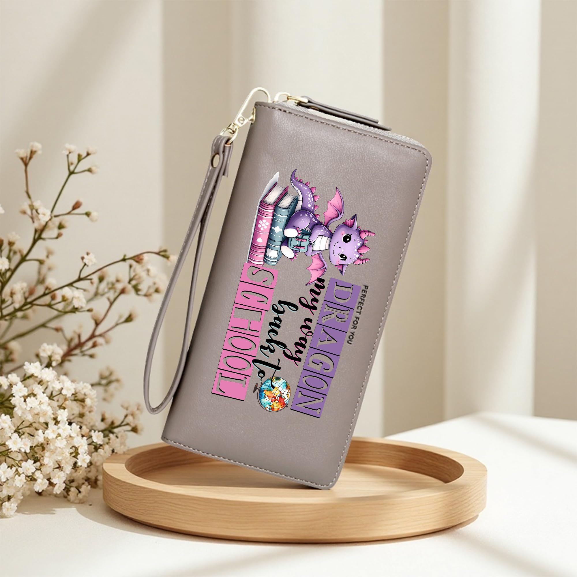InsWork Personalized Women's Wallets with Multiple Themes?Holiday Gift, Birthday Gift for Parent, Spouse, Son Daughter, Thanksgiving Gift for Parent, Teachers, Women 1238h