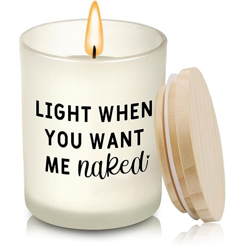 Gifts for Him Boyfriend Husband Men Couples Gift Ideas, Romantic Valentines Day Gift for Him, Naughty Boyfriend Birthday Gifts, Funny Anniversary Presents for Men husband Couple, Christmas, Candles