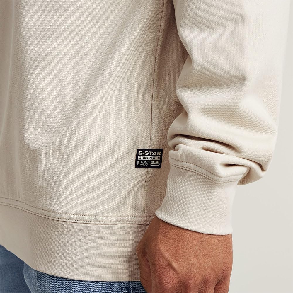 G-Star Herren G-Script Logo R Sweat Sweatshirt