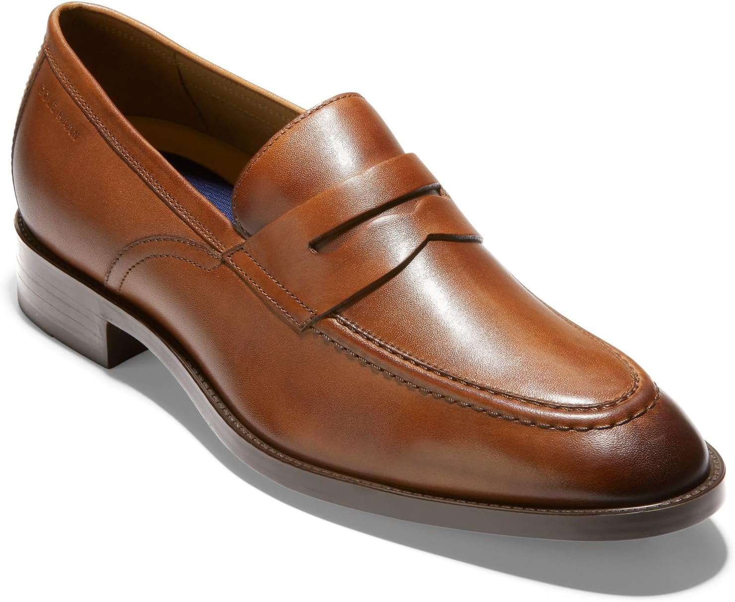 brown penny loafers men