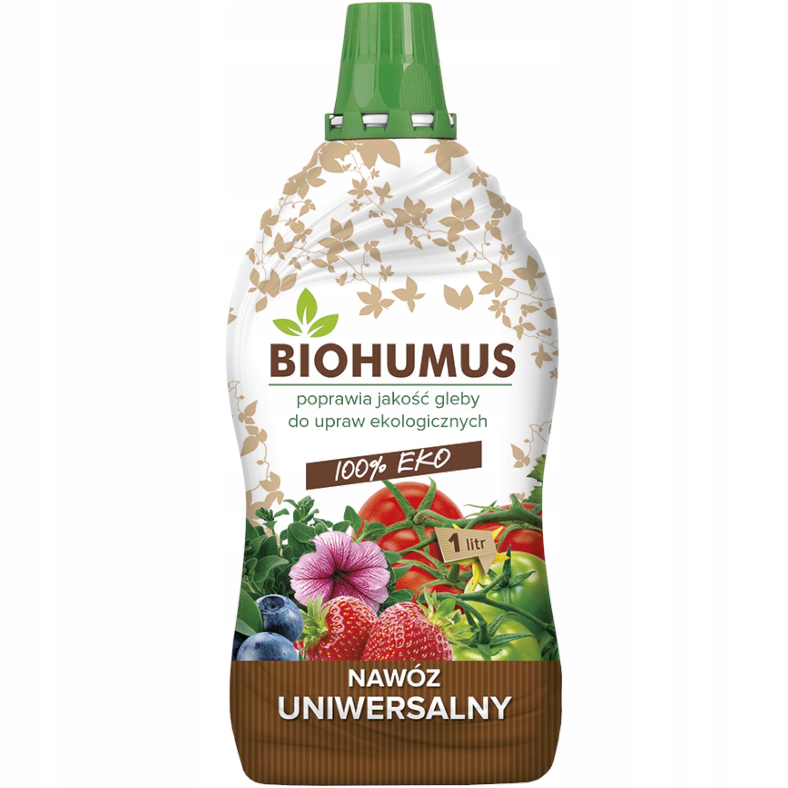 Biohumus nawóz uniwersalny ekologiczny 1 litr płynny Agrecol pewna marka PL