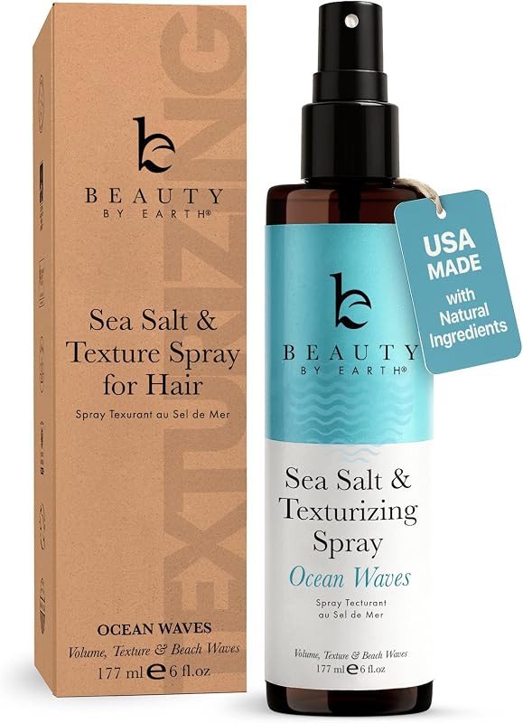 Sea Salt Spray - Aloe-Enhanced Texture Spray, Beach Waves without Dryness