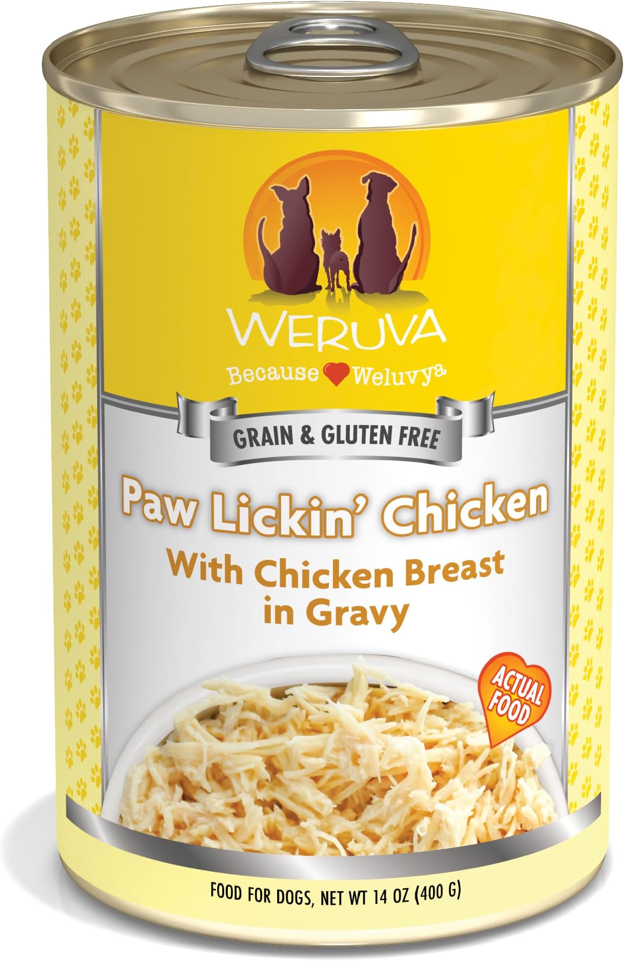 - Classic Dog Food, Paw Lickin’ Chicken with Chicken Breast in Gravy, 14oz Can (Pack of 12)