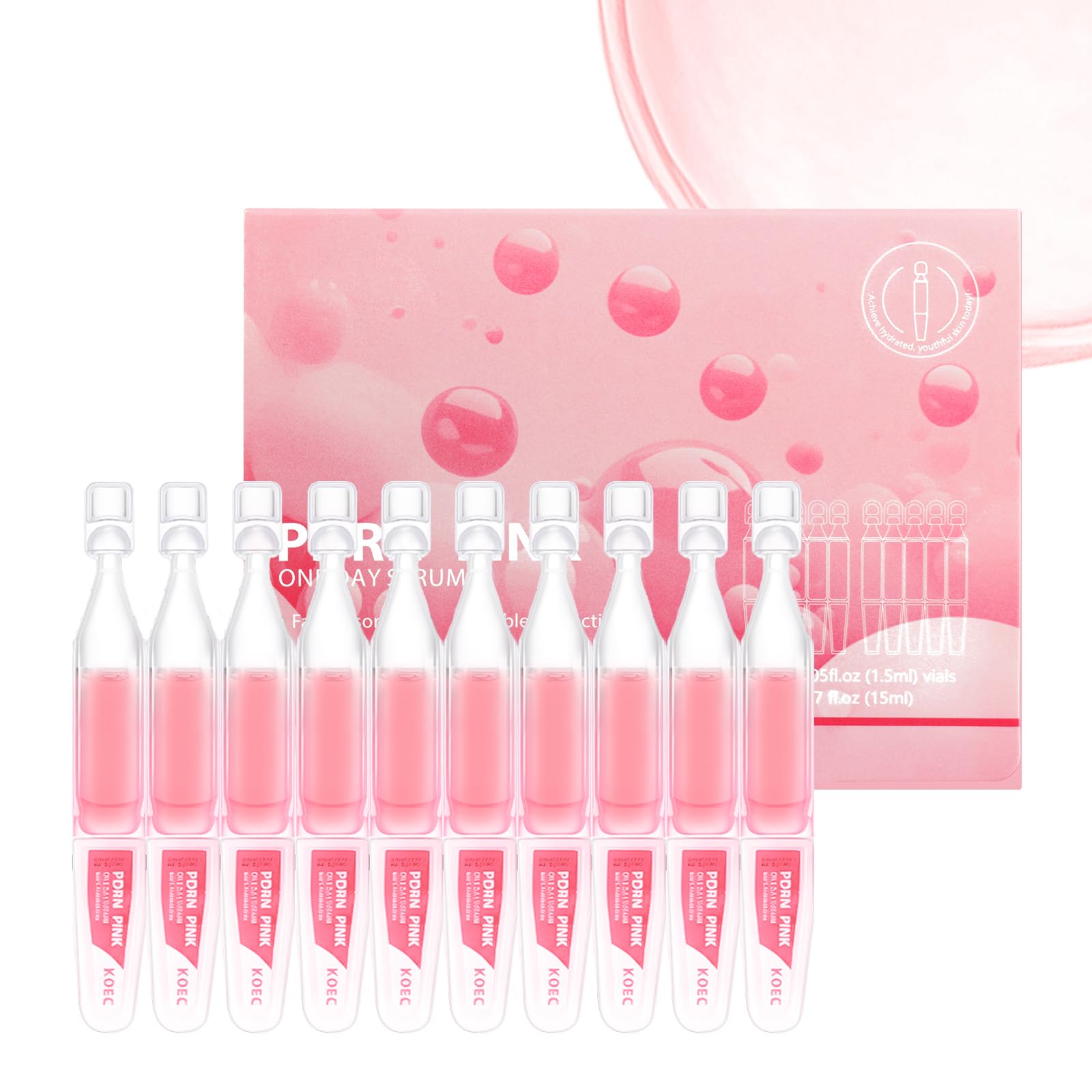 �️Stem-Cell Exosome Skin Booster Kit Booster Ampoule| Exosome, PDRN, Peptide, Collagen | Rejuvenation, Hydration, Anti-A — beauty deal on Shopping With Noya