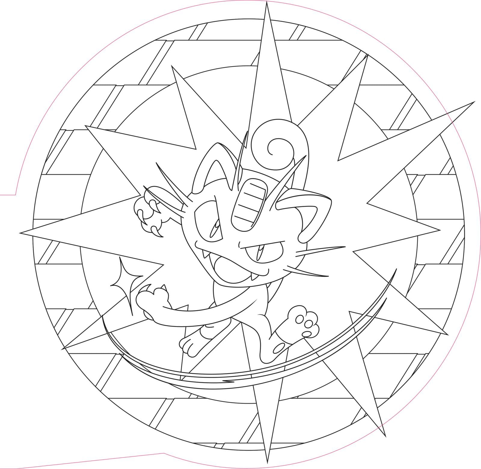 Pokémon Activity-Buch: Mandala-Malspaß