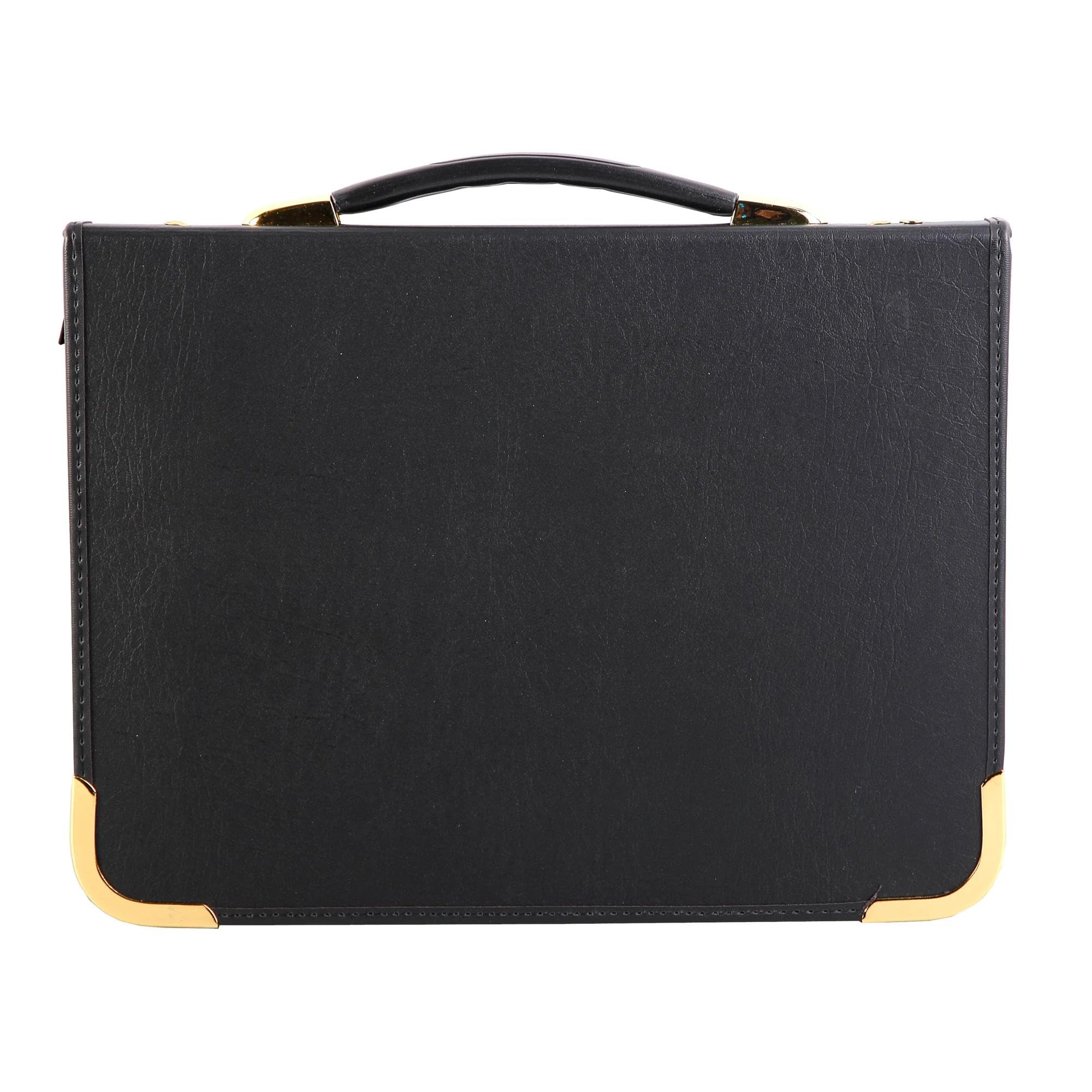Clairefontaine PCJ1A2BKZ Pressbook with A2 black rings under film - Designed to protect and preserve art works, papers and documents -Very Easy to carry