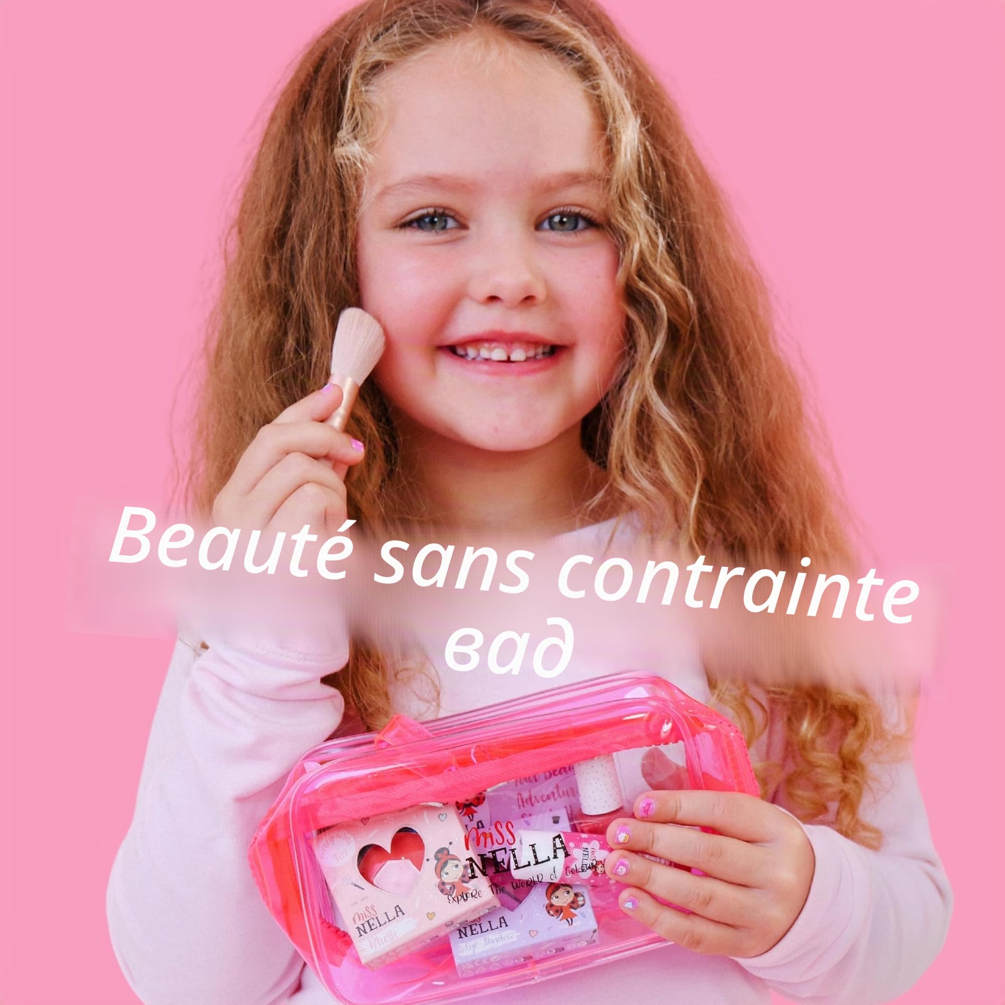 Miss Nella Festive Picks, ensemble de maquillage sécuritaire pour les enfants