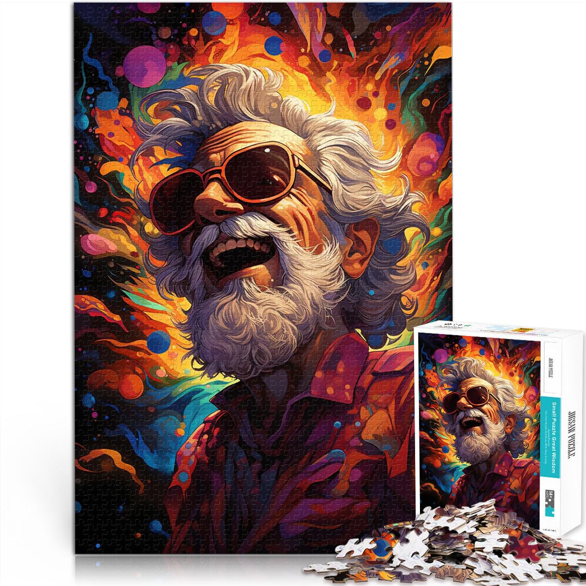 per adulti puzzle divertimento per anziani Puzzle 2000 pezzi puzzle 70 x 100 cm puzzle di carta grigia Adatto per adulti e adolescenti 14+ Puzzle Gioco pratico
