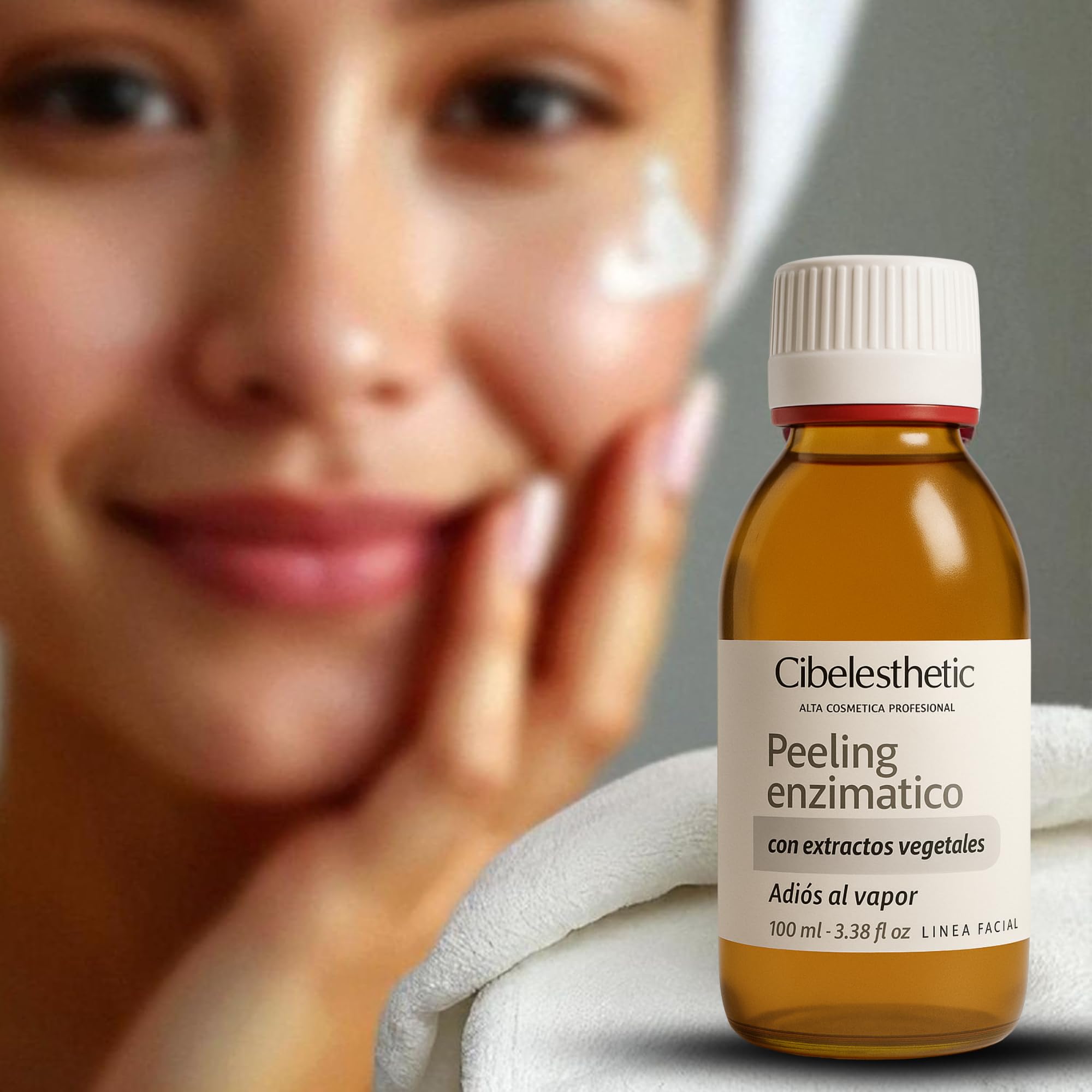Peeling enzymatyczny twarzy Pożegnanie z parą! Ułatwia usuwanie zaskórników i zanieczyszczeń 100ml.