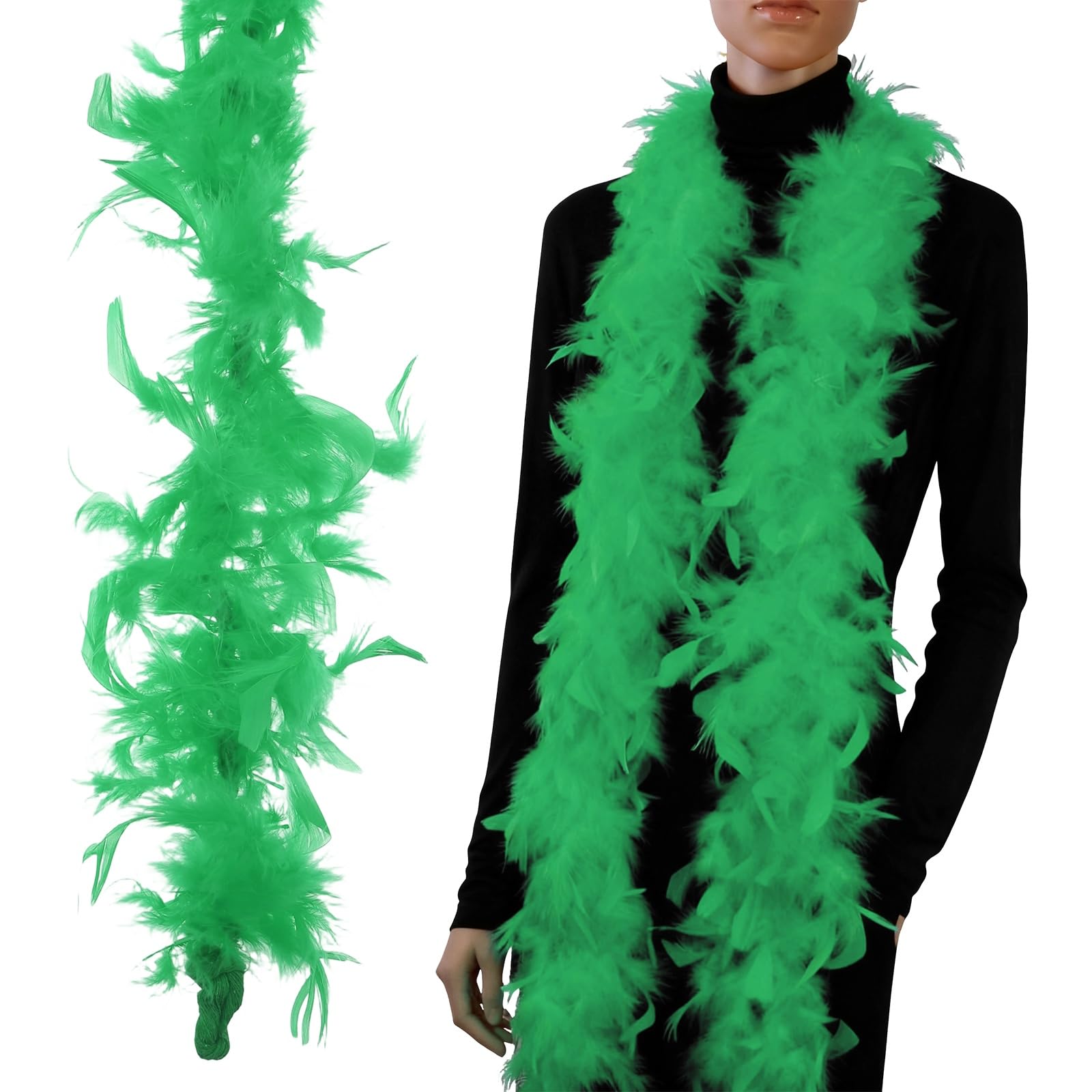 PATIKIL 40g 2 Yards Feather Boa