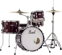 Pearl RS584CC91 Roadshow Conjunto de bateria de 4 peças, vermelho vinho