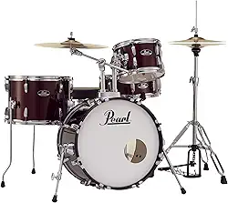 Pearl RS584CC91 Roadshow Conjunto de bateria de 4 peças, vermelho vinho