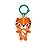 Bright Starts Jingle Joy Reach & Rattle Toy for Stroller - Tiger with Chime Sounds - Unisex, Newborn +