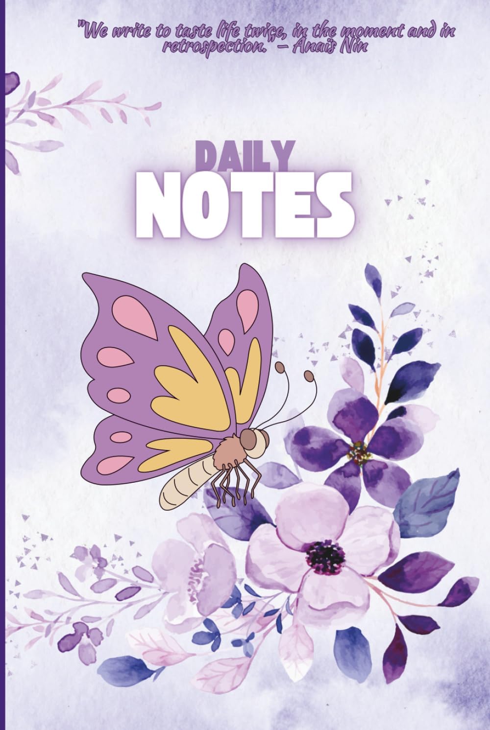 Lined Journal 6" x 9" for Women: 100 Sheets for Daily Notes