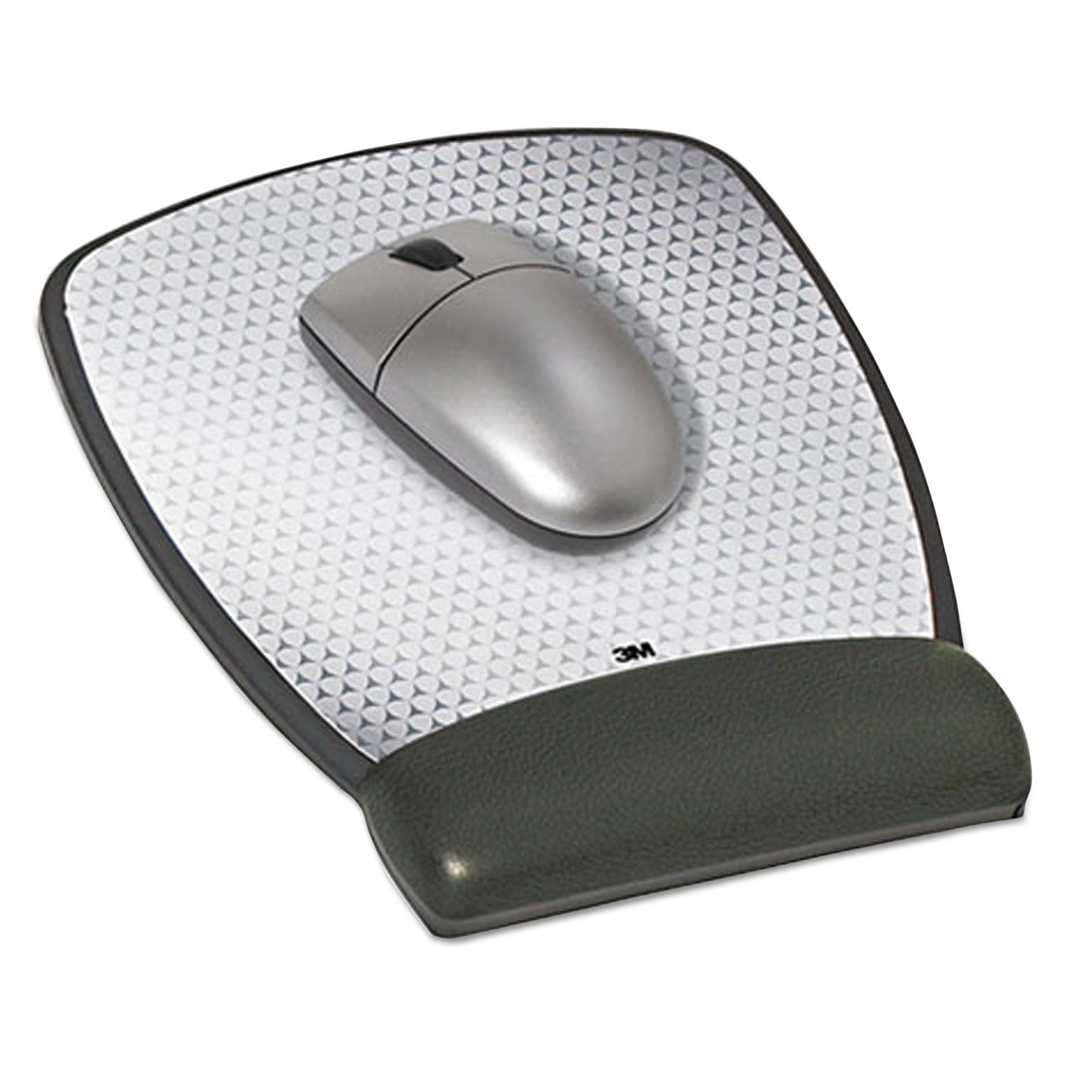3 m, Handgelenkauflage/Mauspad, rutschsicher, 8-1/x 6-3 5.08 cm - 10.16 cm - 10.16 x3 cm, Schwarz, 1 Stück, hmm MW309LE