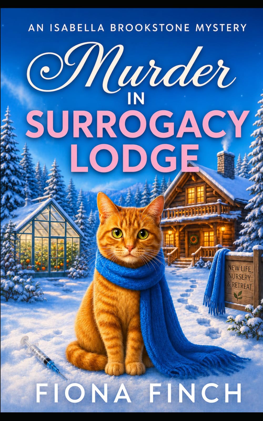 Murder in Surrogacy Lodge: A Twisty Winter Cozy Murder Mystery of Mothers and Secrets (An Isabella Brookstone Mystery Series)