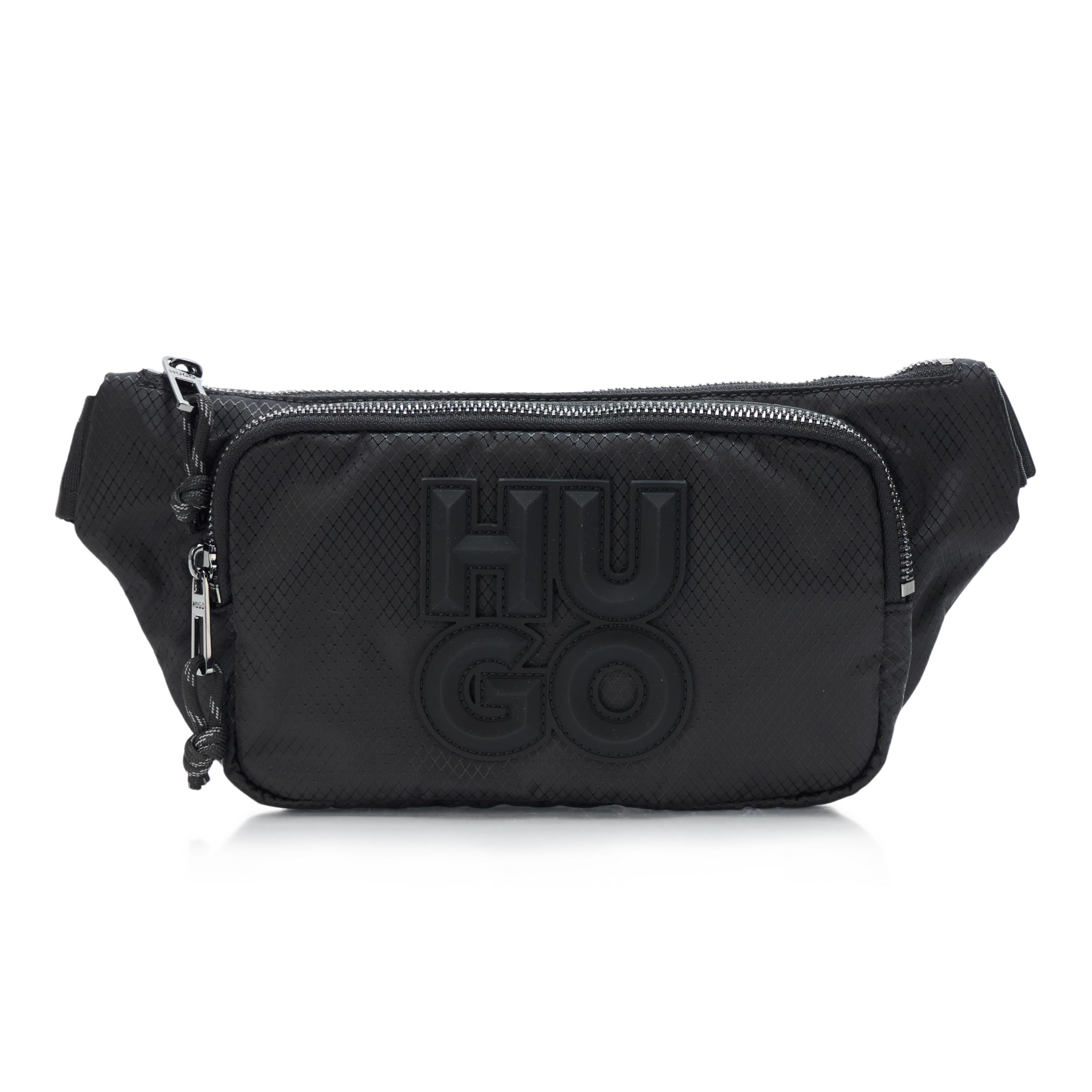 Malick Big Logo Nylon Bumbag, outer space black, One Size-image-21