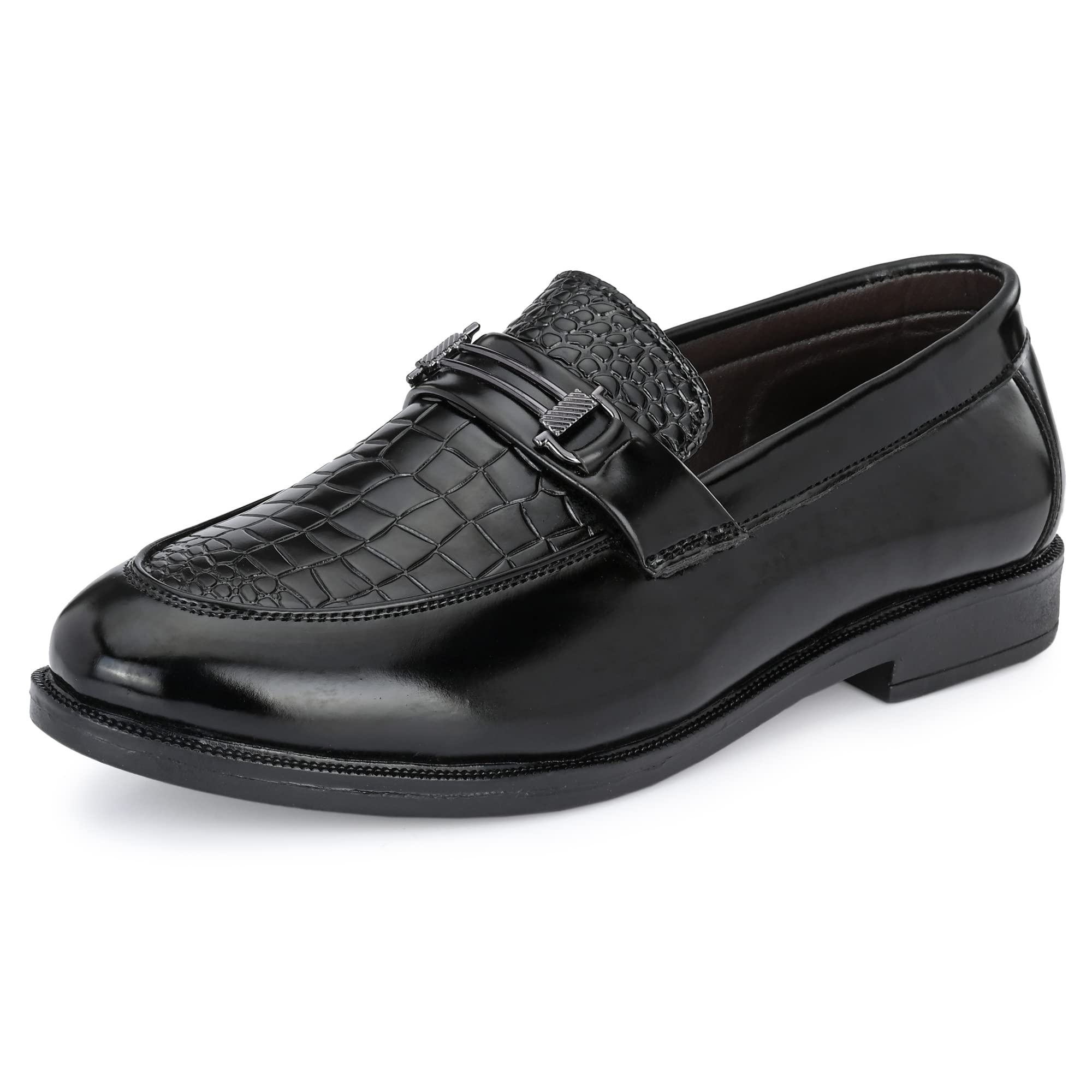 centrino Mens Slip-on Shoes | Slip On Cushioned Insole Formal Shoe |Premium Craftsmanship & Durable Build |Classic, Timeless Durable Formal Shoes with a Smart and Sleek Upper, Crafted Material (20294)-picture-59