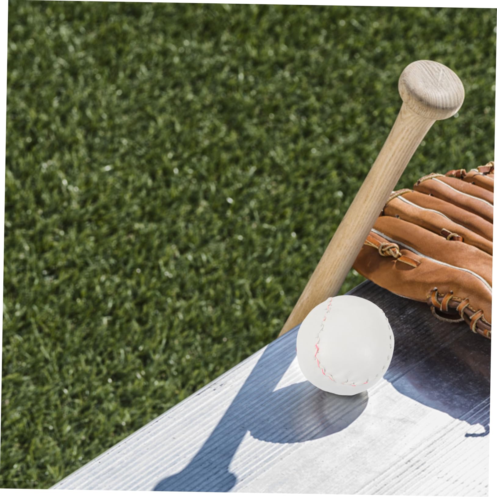 WOONEKY Portable Baseball Training Balls 5pcs Boys and Girls Softball Baseballs Practice Balls for Hitting