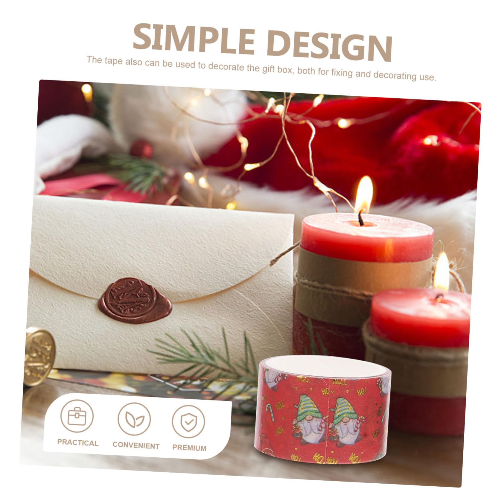 Tofficu Set Di 3 Nastri Washi - Sottili Decorativi Facili Da Applicare Ideali Per Lavori Artigianali Studenti Compleanni E Festività 16 * 3