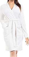 NY Threads Women's Soft Waffle Knit Bathrobe - Lightweight Knee-Length Robe for Cozy Lounge & Post-Shower Comfort
