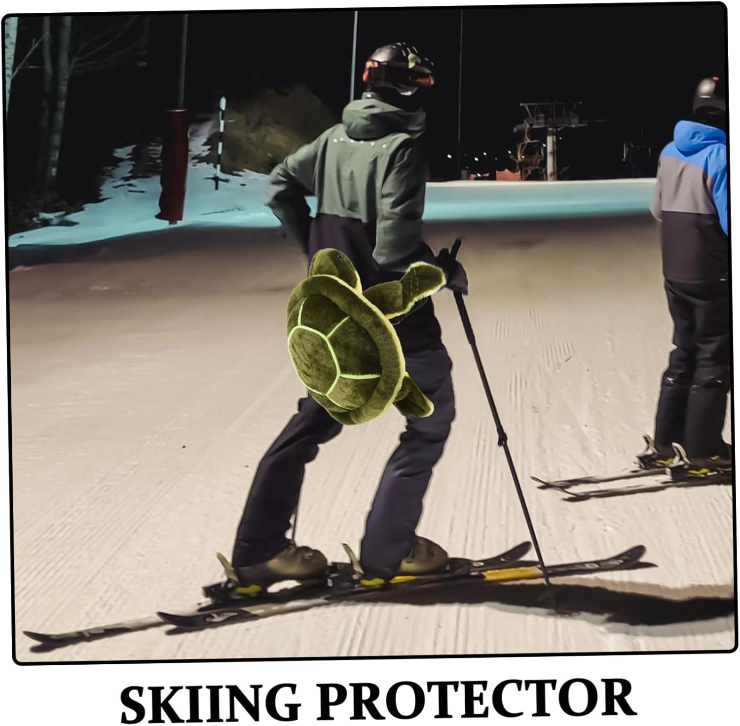 ibasenice Cute Turtle Molding Boys and Girls Protective Gear Hip and Knee Pad for Skiing Roller Skating Snowboarding Ice Skating