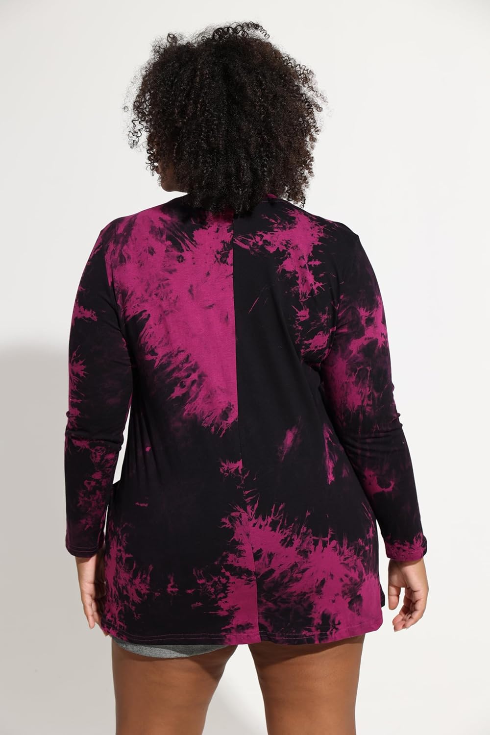 RITERA Plus Size Top for Women Long Sleeve Tunic Tops Winter Shirts Fall Casual T-shirts with Pockets Crewneck XL-5XL - Image 5