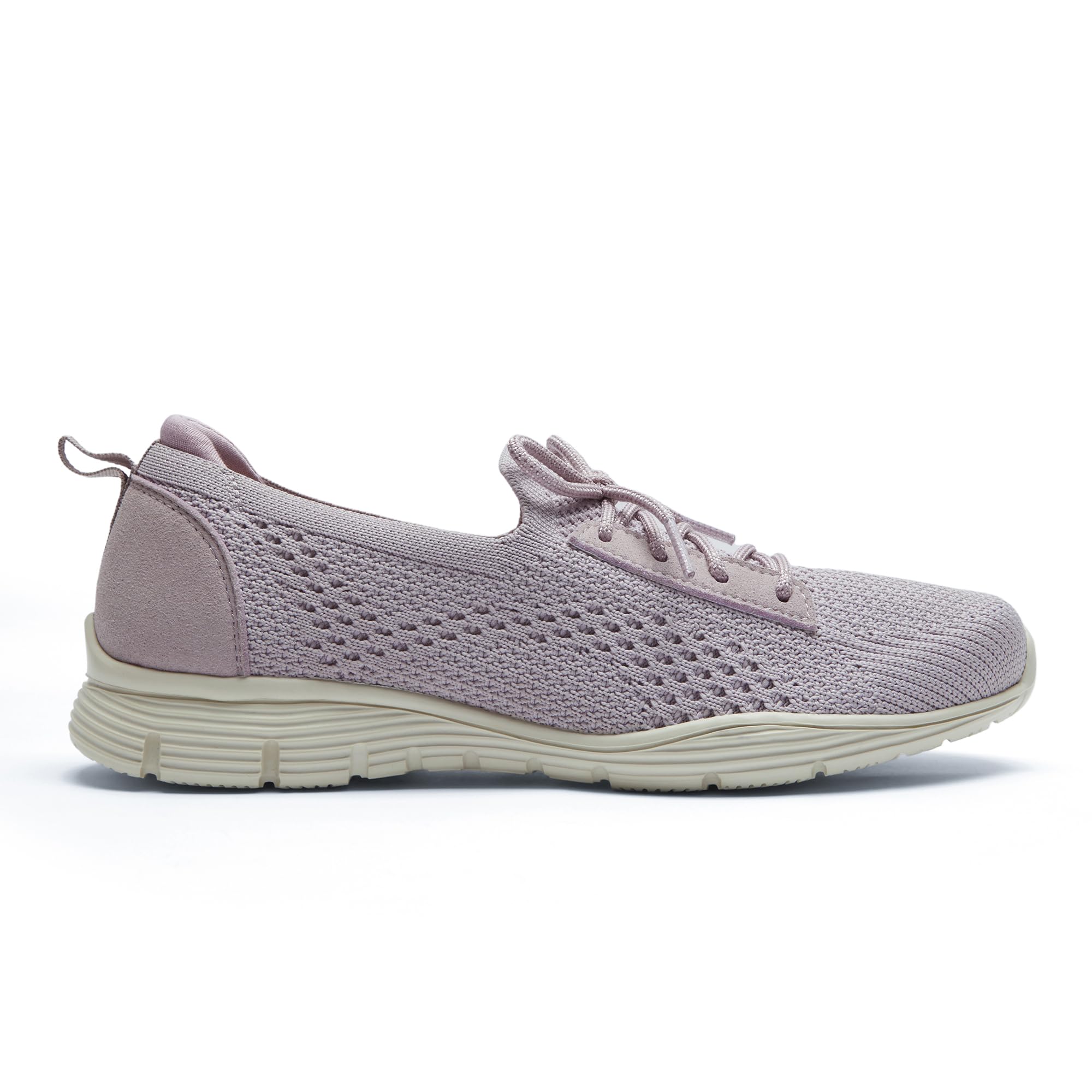 skechers Womens Seager - Casually Lilac Casual Slip On Shoe, 6 UK (9 US)-picture-26