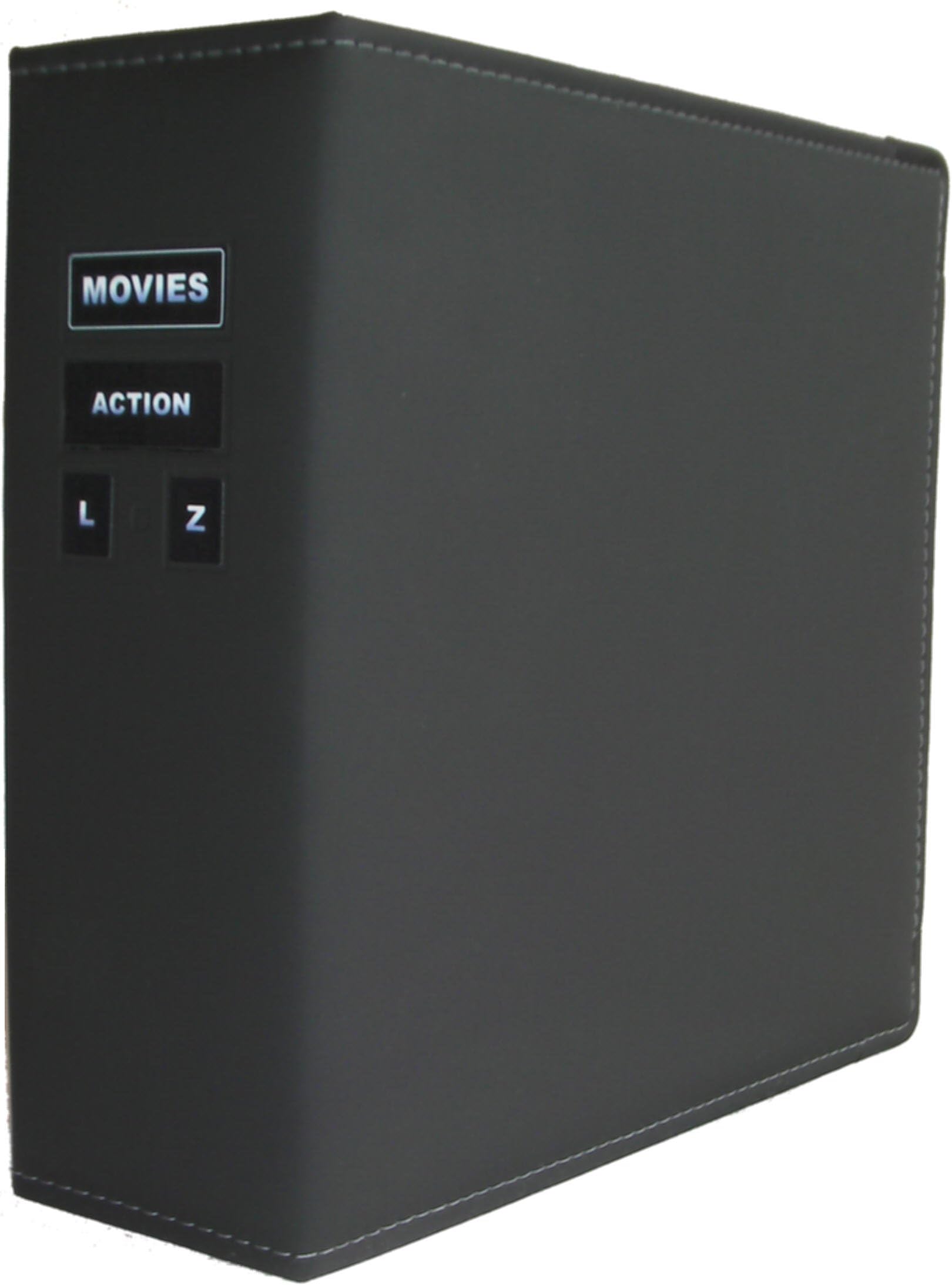 DVD/Blu-ray Binder (Black) & 20 DVD Sleeves